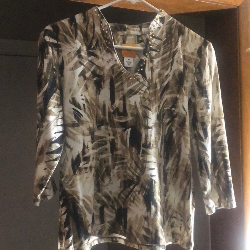 Ruby Red blouse. Size M